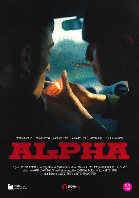Alpha poster background