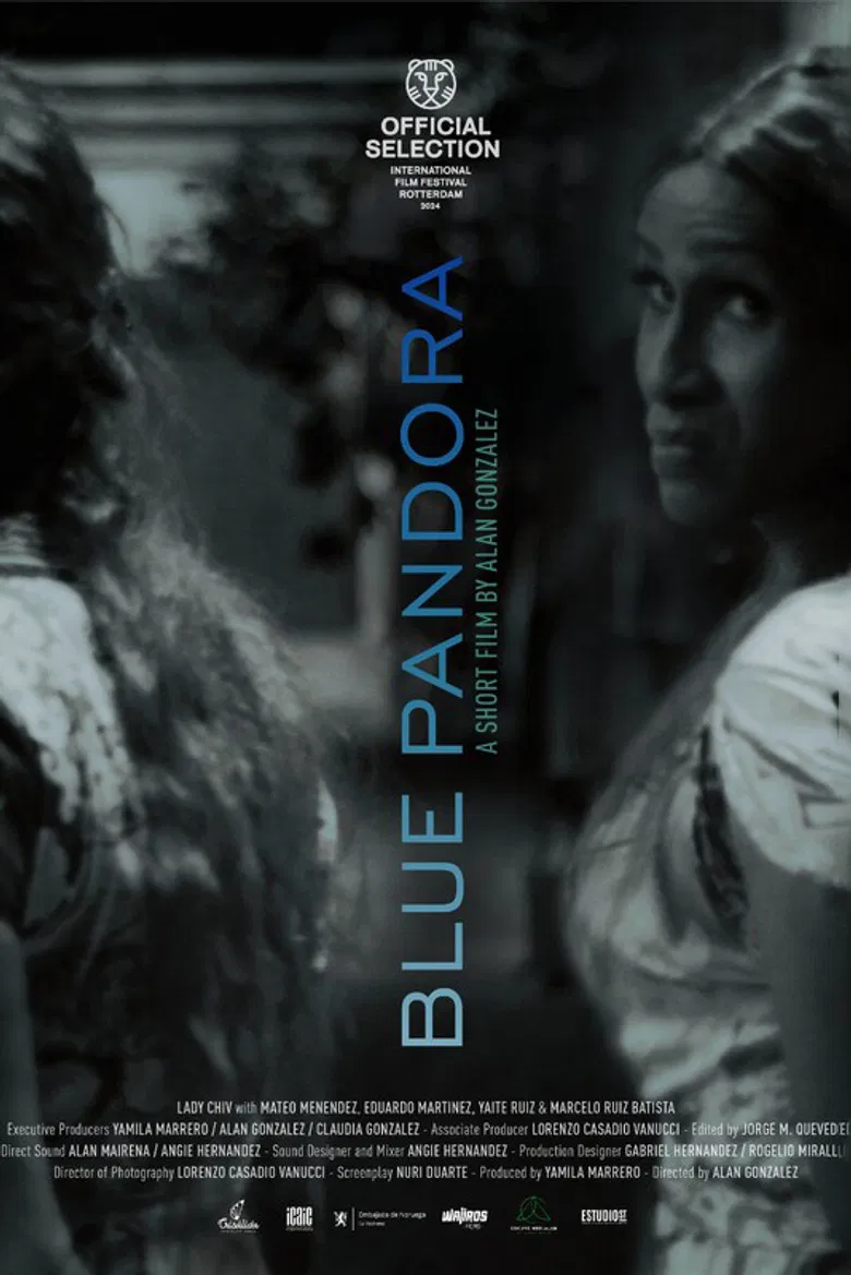 Blue Pandora poster background