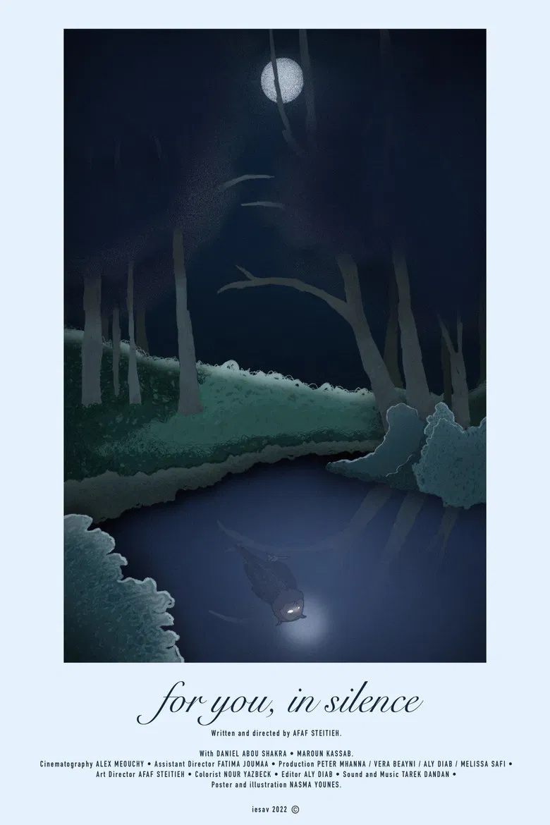 For You, in Silence poster background