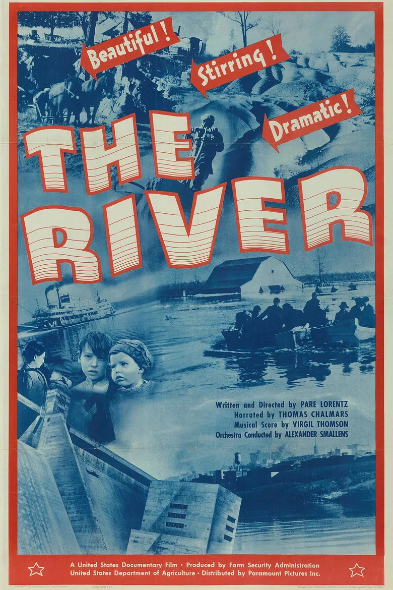 The River poster background
