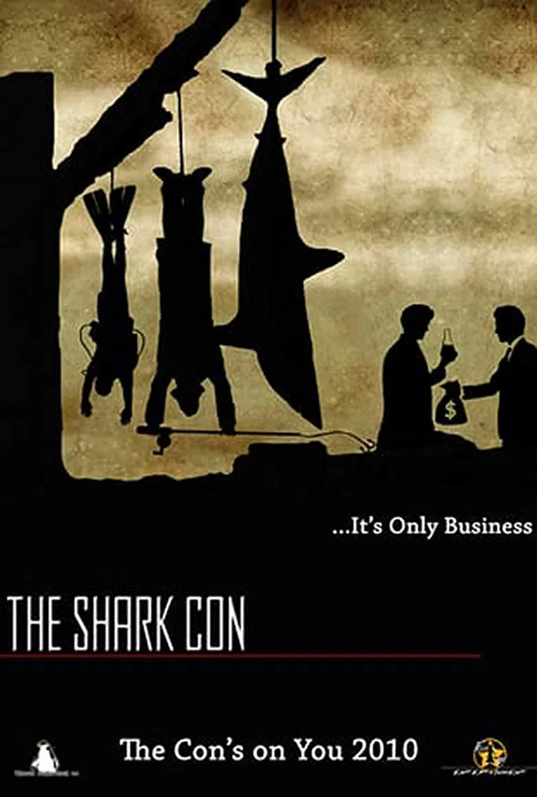 The Shark Con poster background