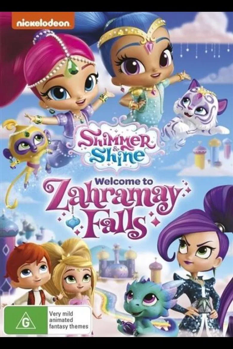 Shimmer And Shine : Welcome To Zahramay Falls poster background