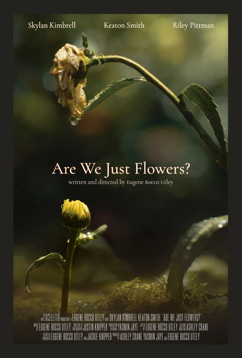Are We Just Flowers? poster background