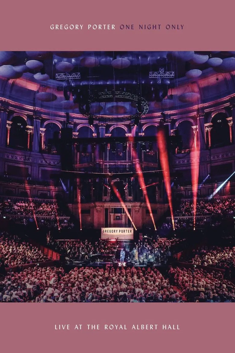 Gregory Porter: One Night Only - Live at the Royal Albert Hall poster background