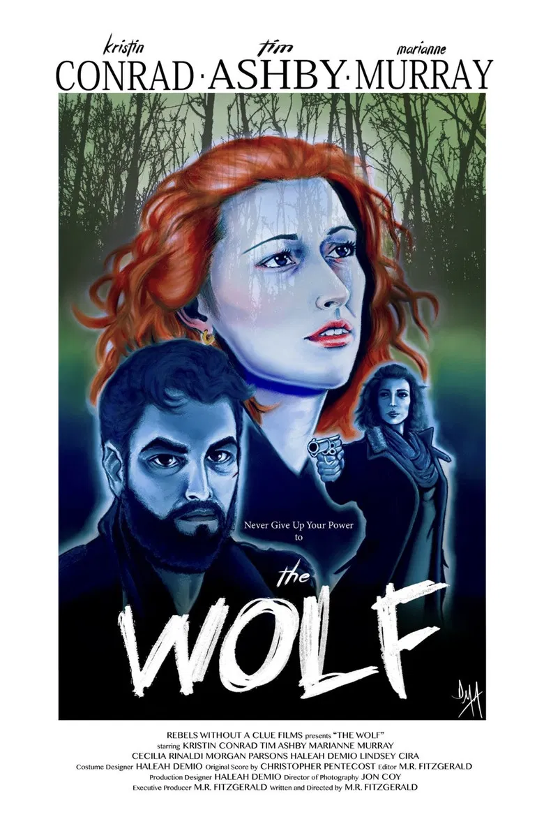 The Wolf poster background