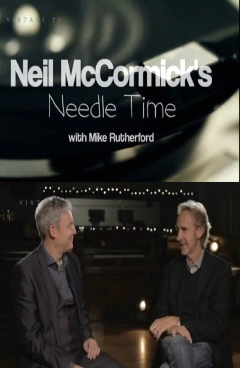 Neil McCormick's Needle Time with Mike Rutherford poster background