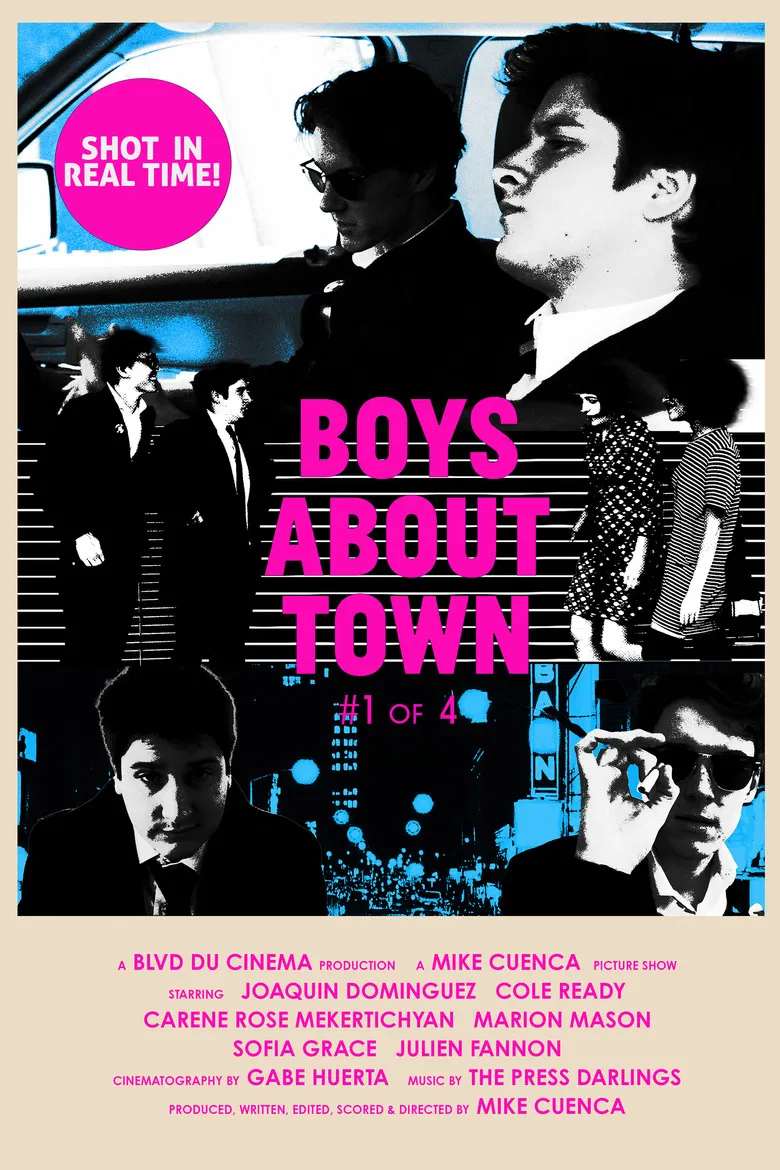 Boys About Town #1 poster background