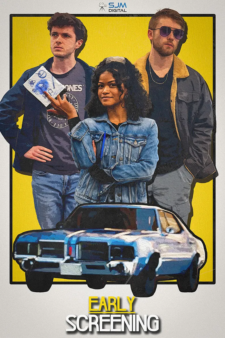 Early Screening poster background