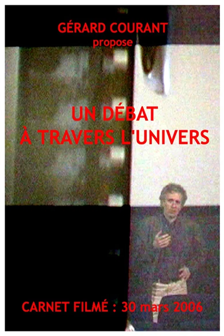 Un débat À travers l'univers poster background