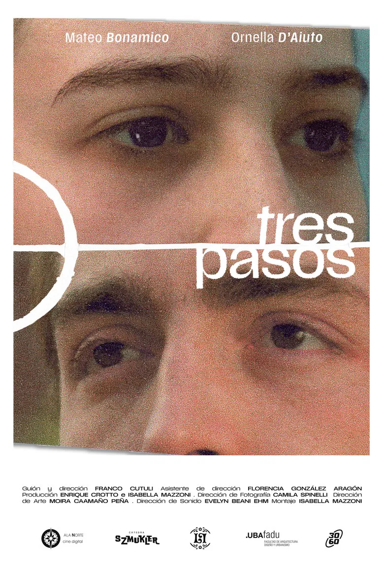 Tres pasos poster background