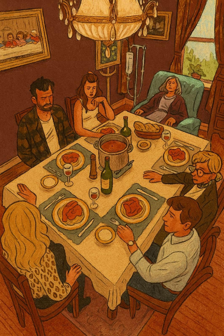 Sunday Sauce poster background