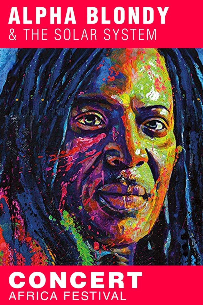 Alpha Blondy au Africa Festival poster background