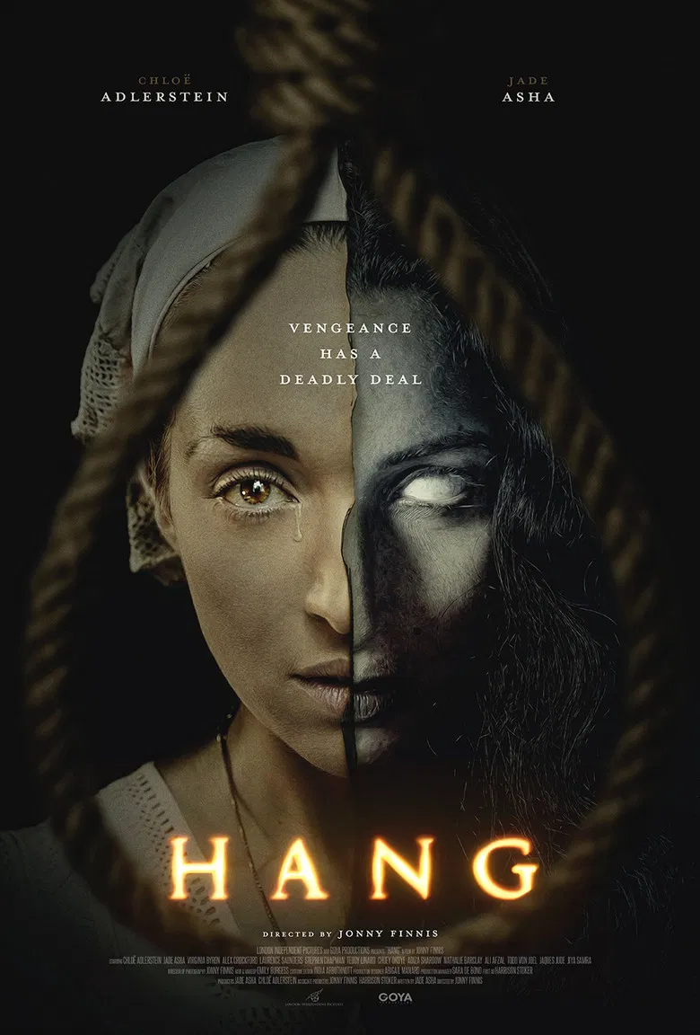 Hang poster background