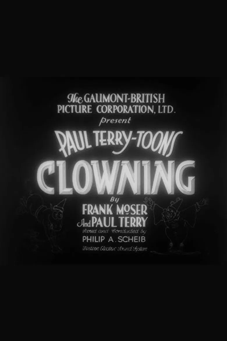Clowning poster background