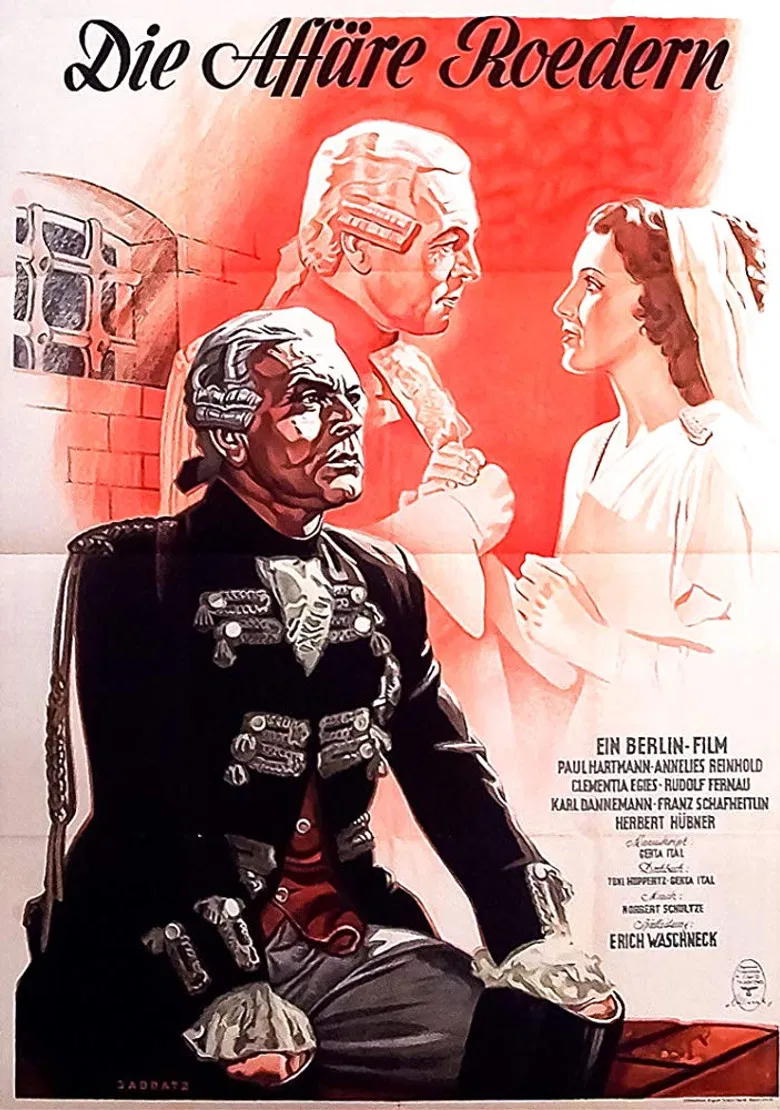 Die Affäre Roedern poster background