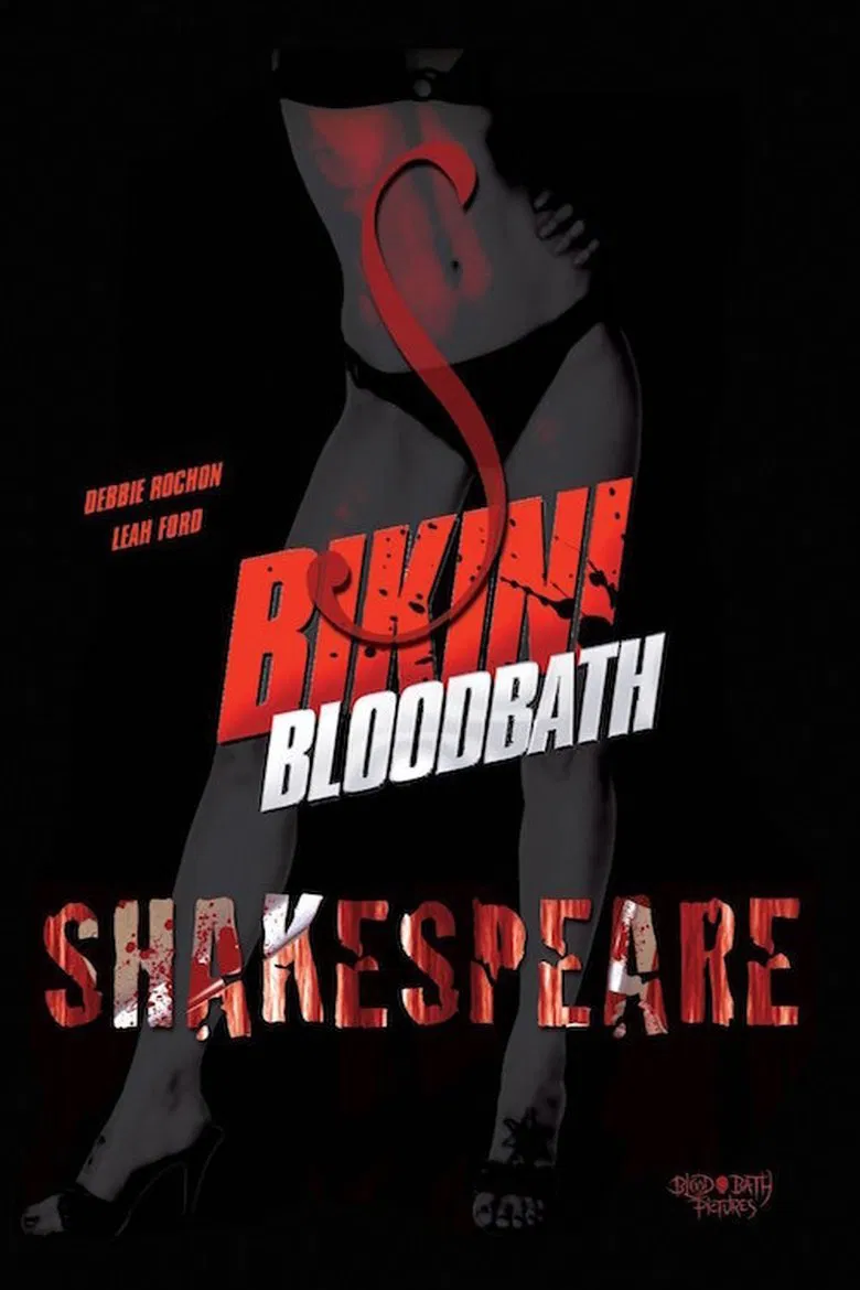 Bikini Bloodbath: Shakespeare poster background