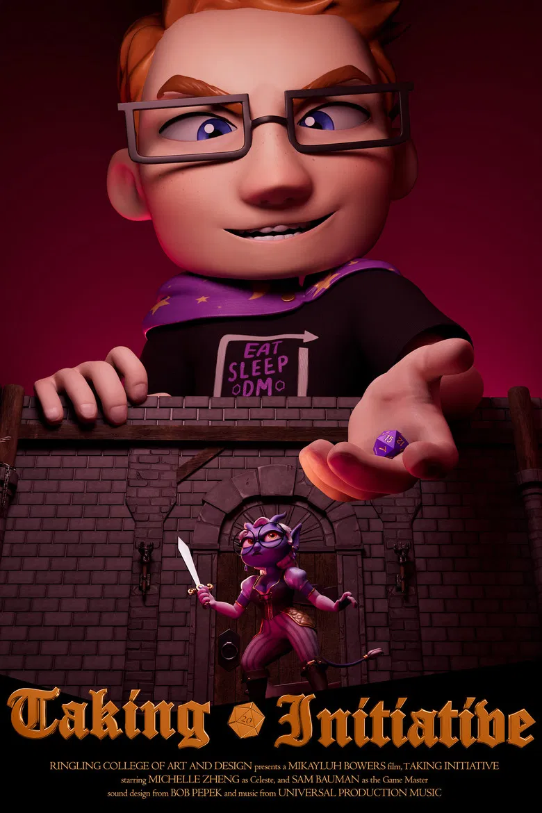 Taking Initiative poster background