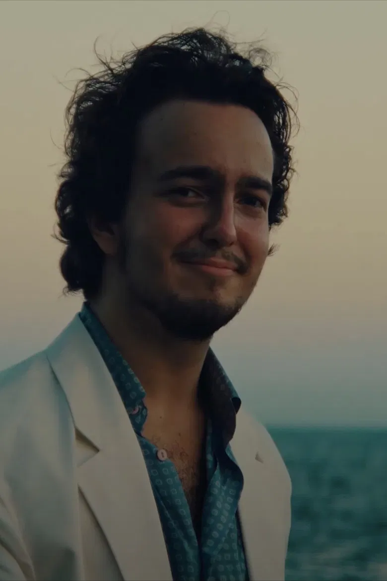 The Man Who Wrote on the Wave poster background