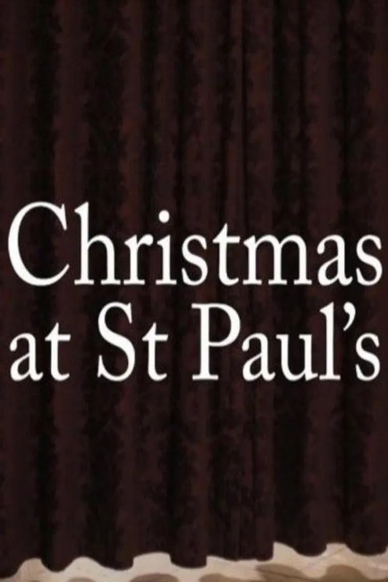 Christmas at St Paul's poster background