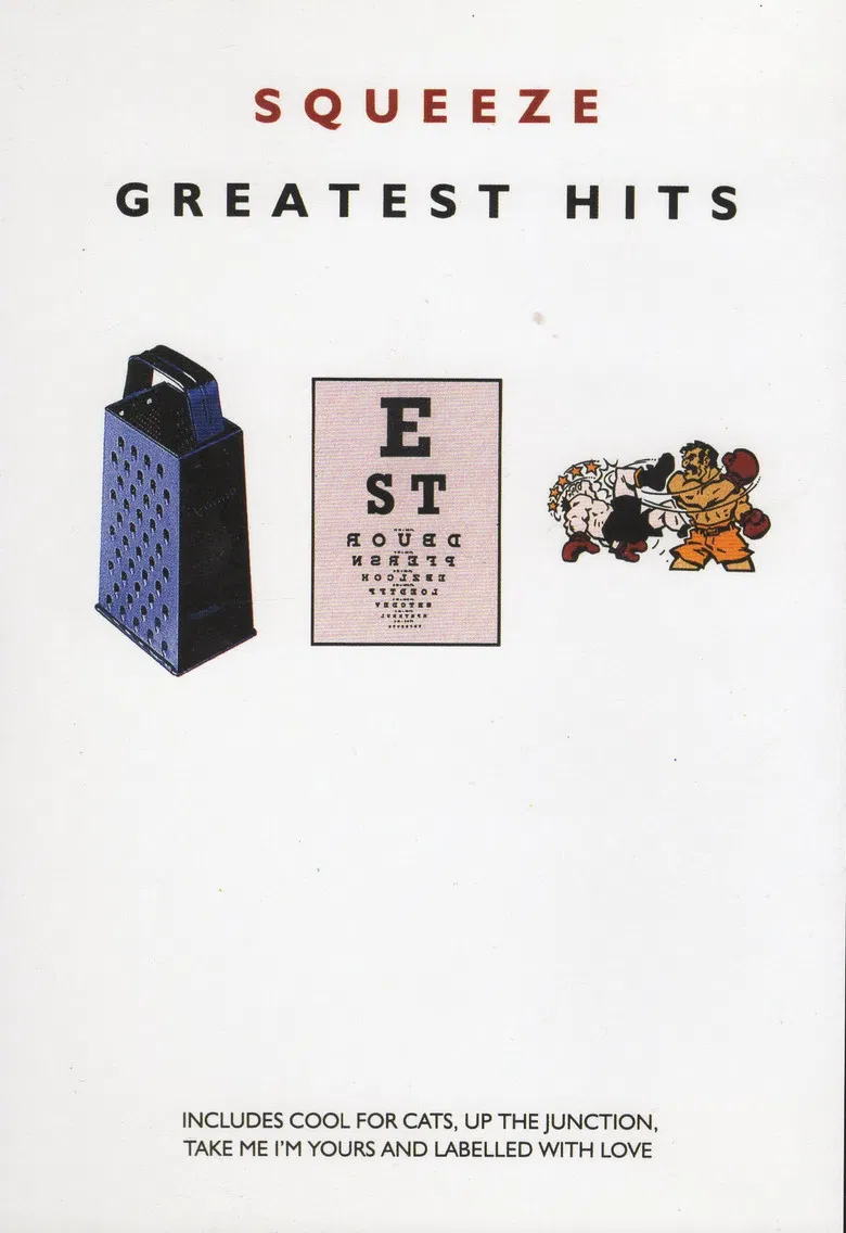 Squeeze: Greatest Hits poster background