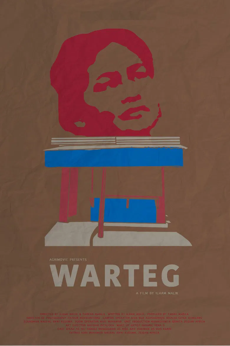 Warteg poster background