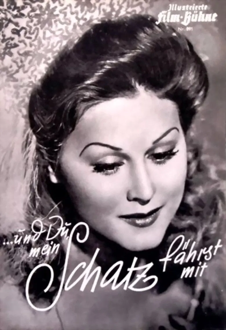 Und du mein Schatz fährst mit poster background