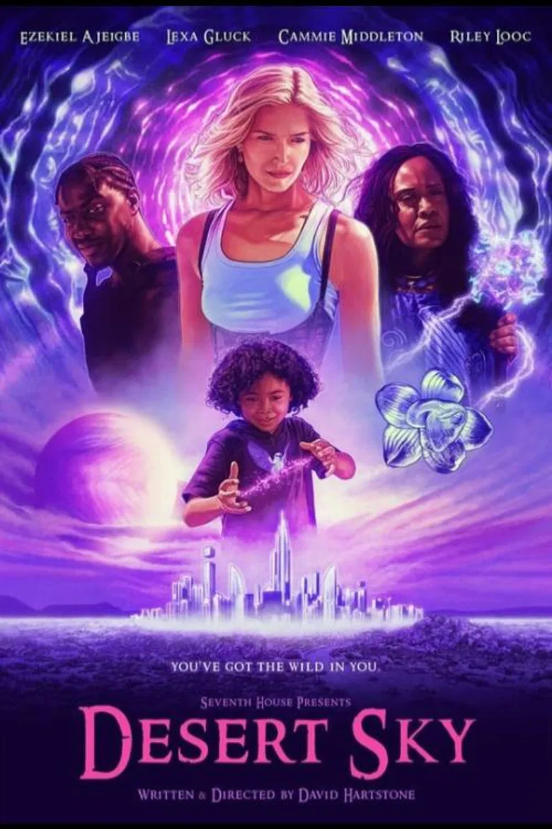 Desert Sky poster background