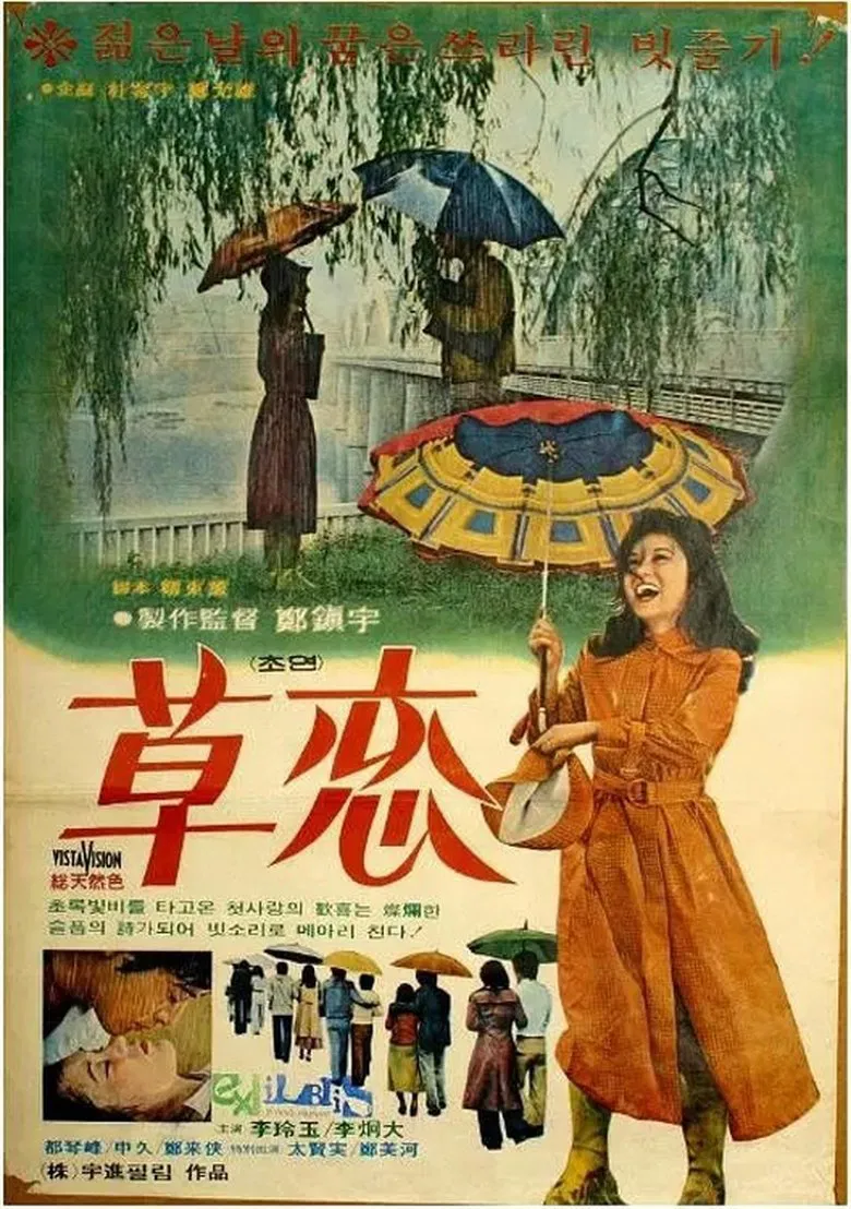 Love In The Rain poster background