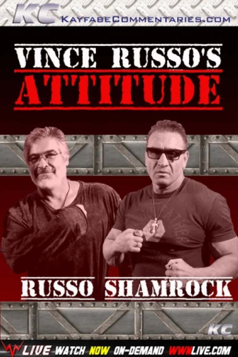 Vince Russo's Attitude: Ken Shamrock poster background