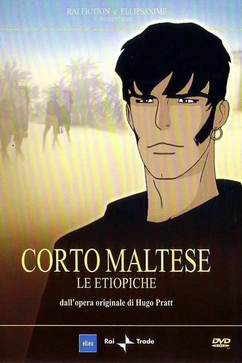 Corto Maltese and the Ethiopian poster background