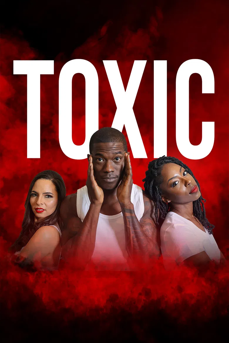 Toxic poster background