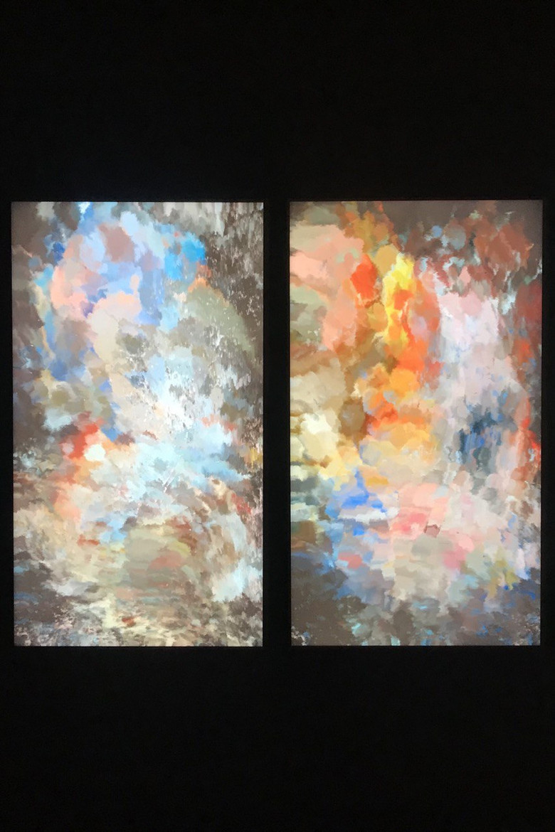 Transient #E_001-04_4ch poster background