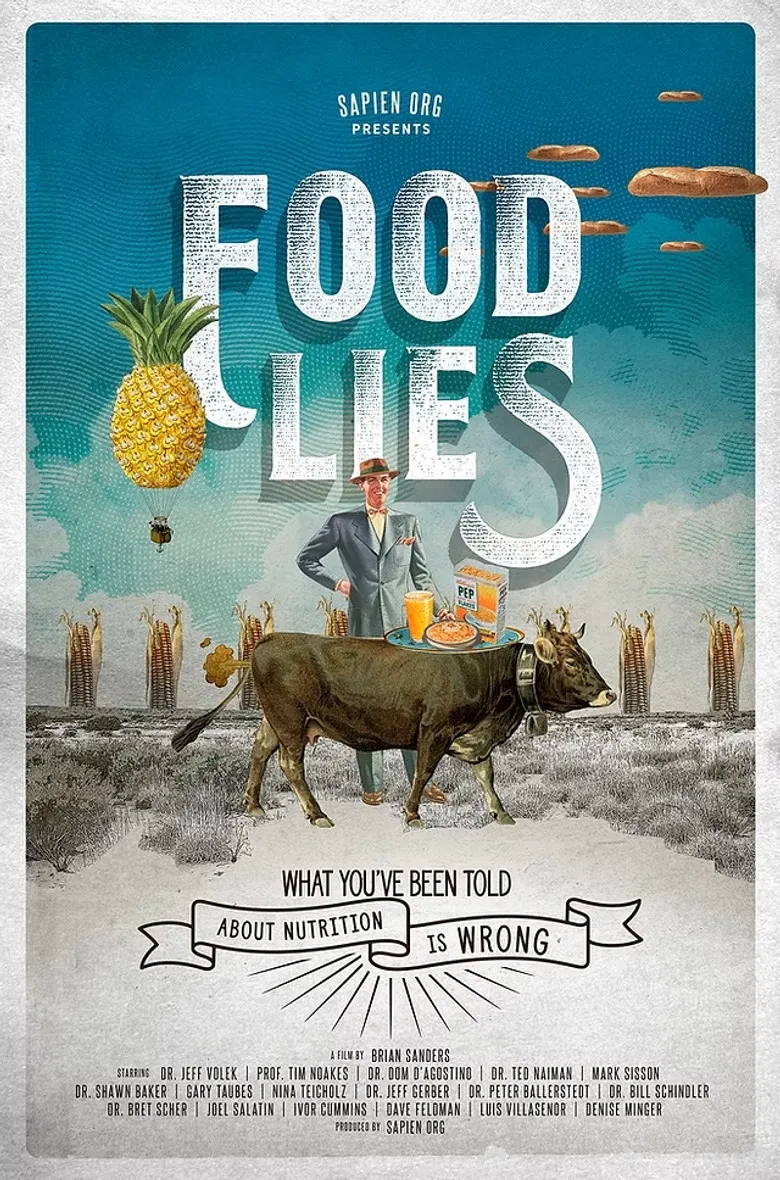 Food Lies poster background