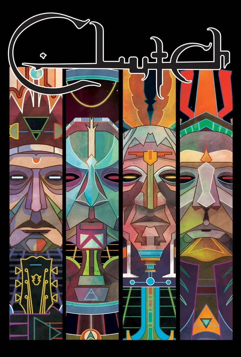 Clutch: Earth Rocker World Tour - Live in Denver poster background
