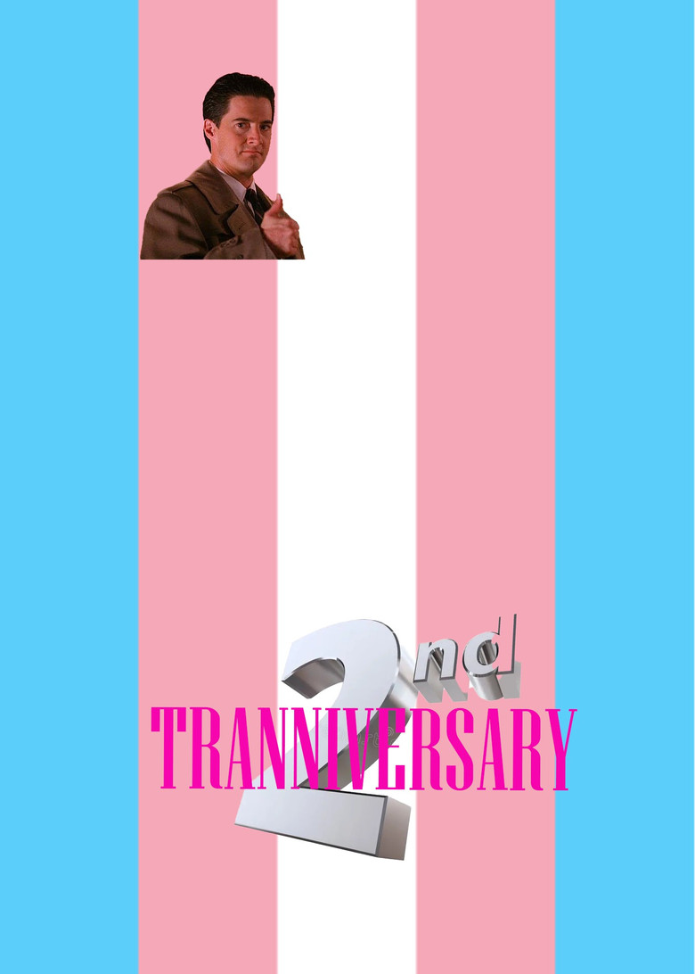 Tranniversary poster background