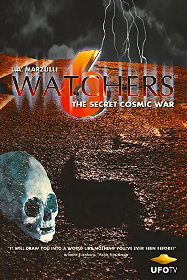 Watchers 6: The Secret Cosmic War poster background