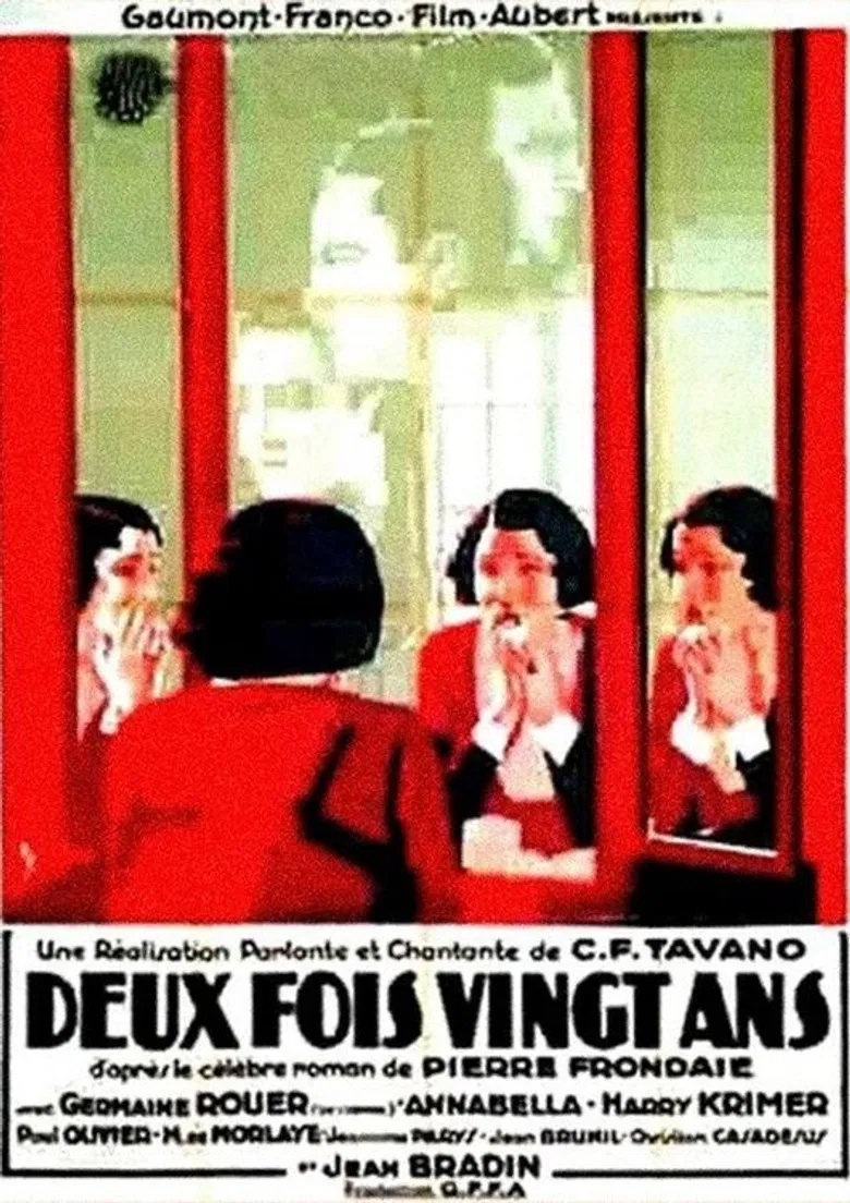 Twice twenty years poster background