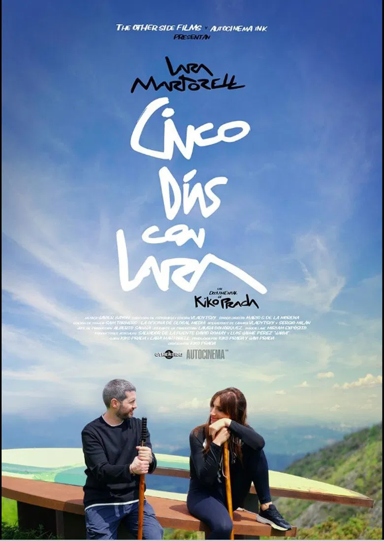 Cinco días con Lara poster background