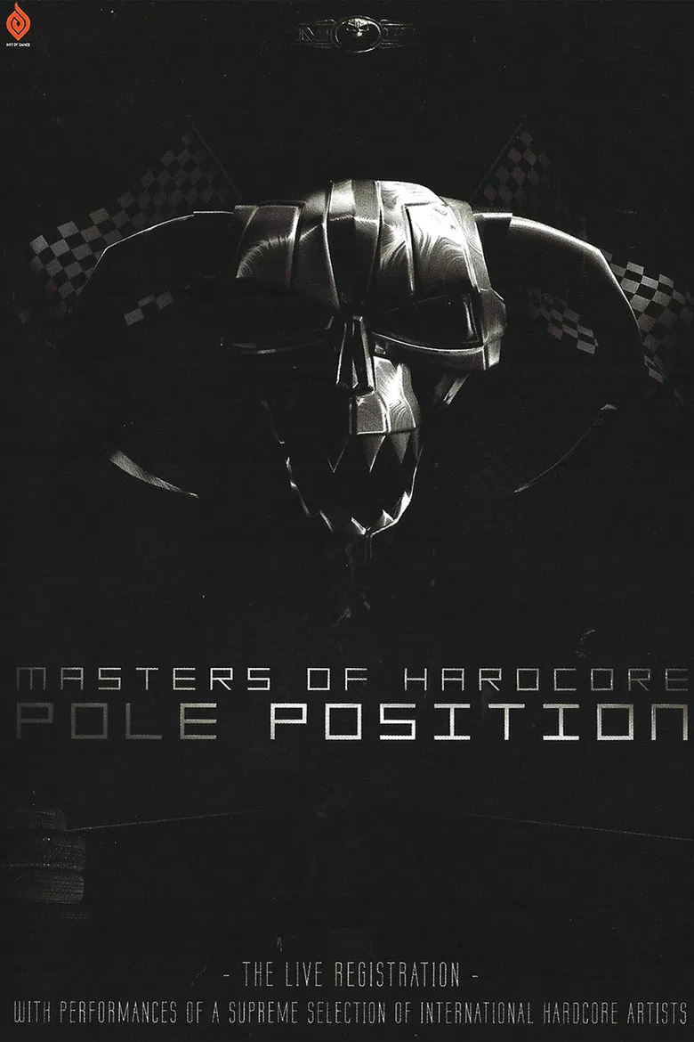 Masters Of Hardcore - Pole Position 2008 poster background