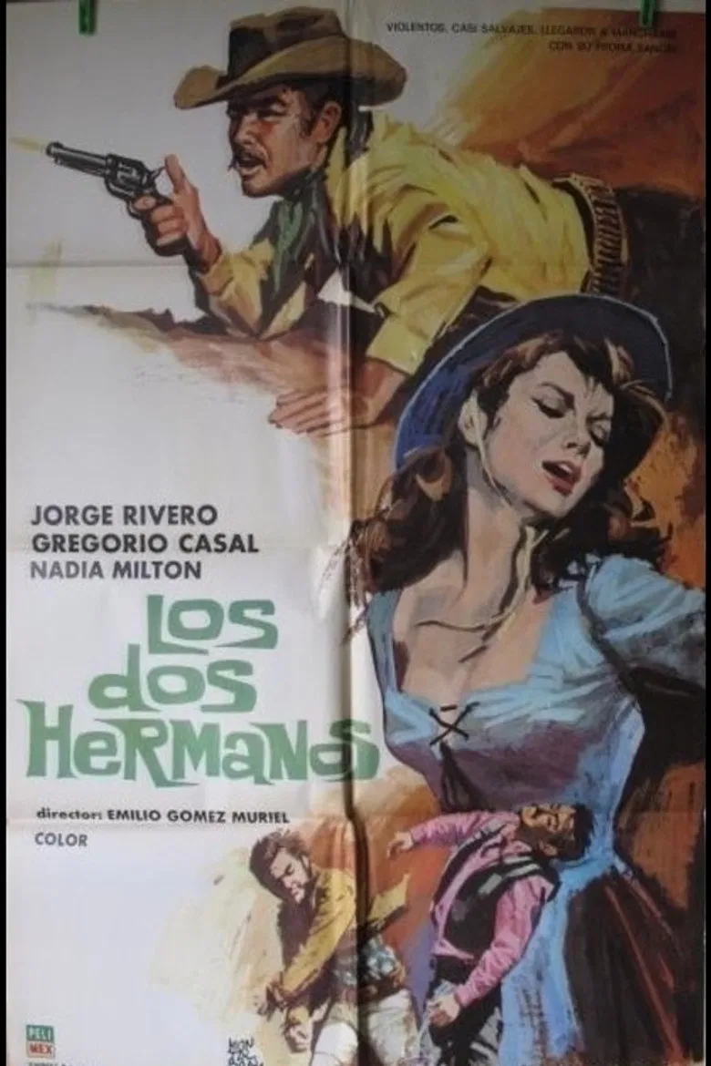 Los dos hermanos poster background