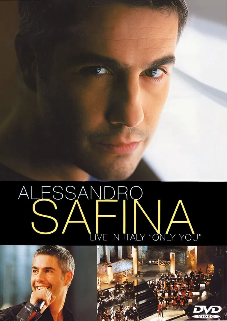 Alessandro Safina: Live in Italy poster background