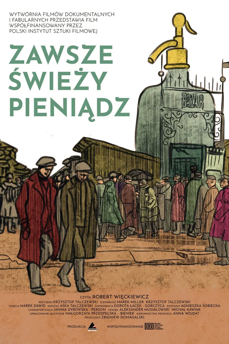 Zawsze świeży pieniądz poster background