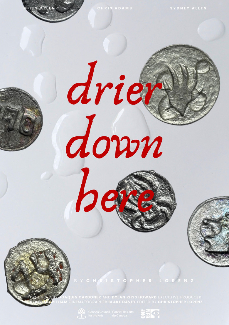 Drier Down Here poster background