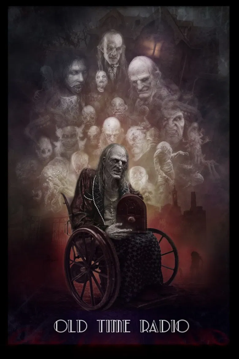 Old Time Radio poster background