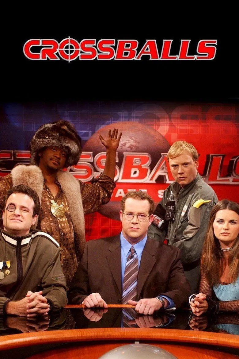 Crossballs: The Debate Show poster background