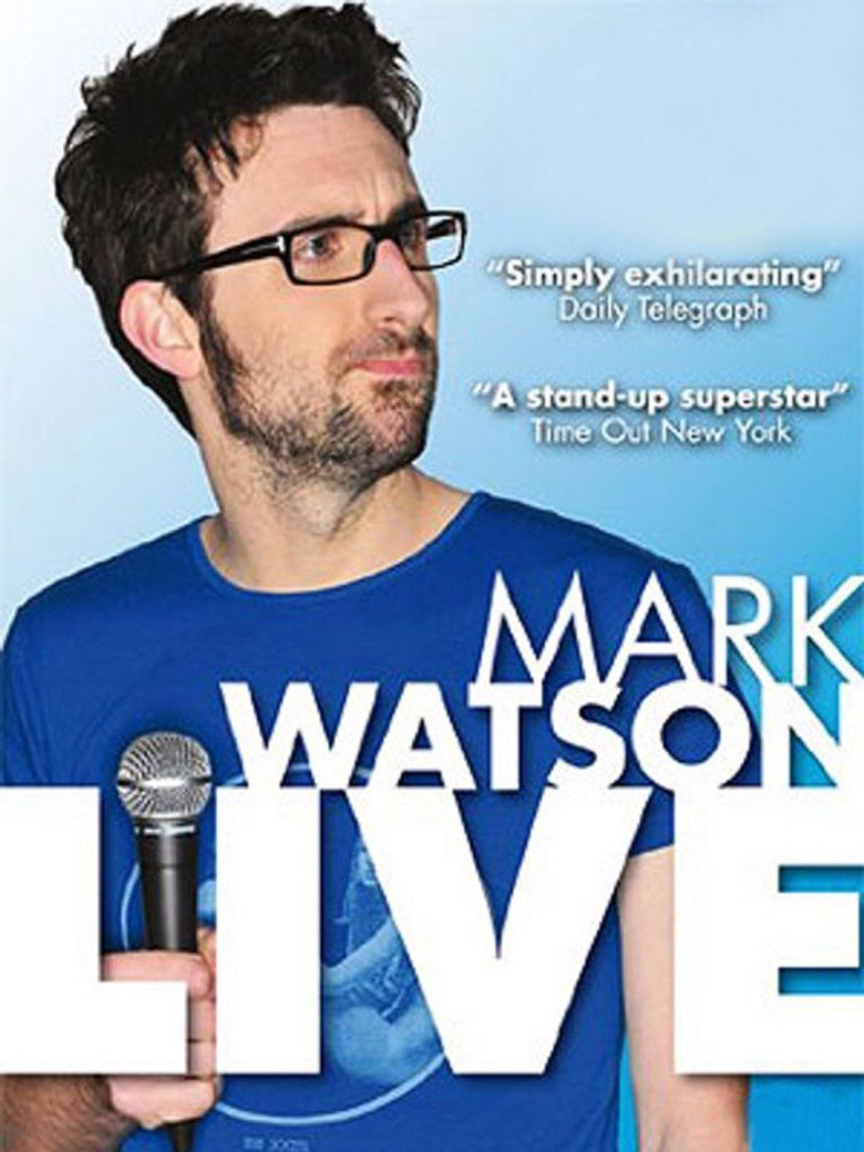 Mark Watson Live poster background