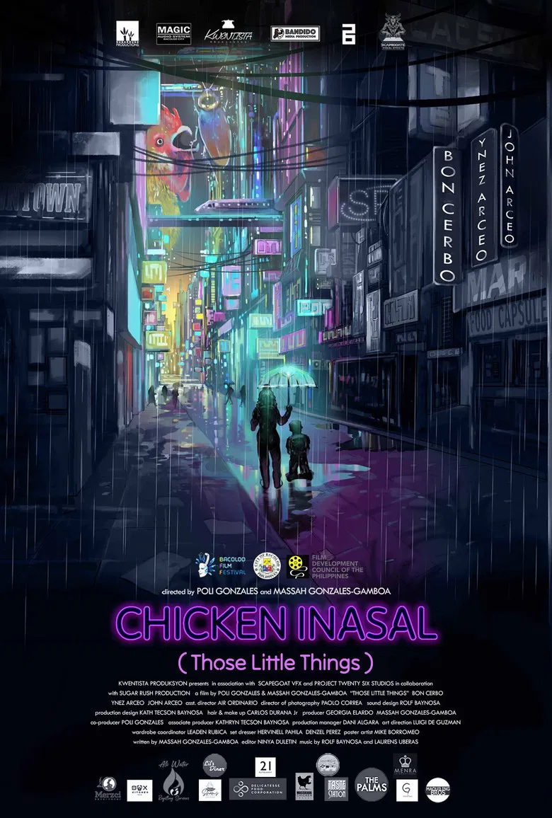 Chicken Inasal (Those Little Things) poster background