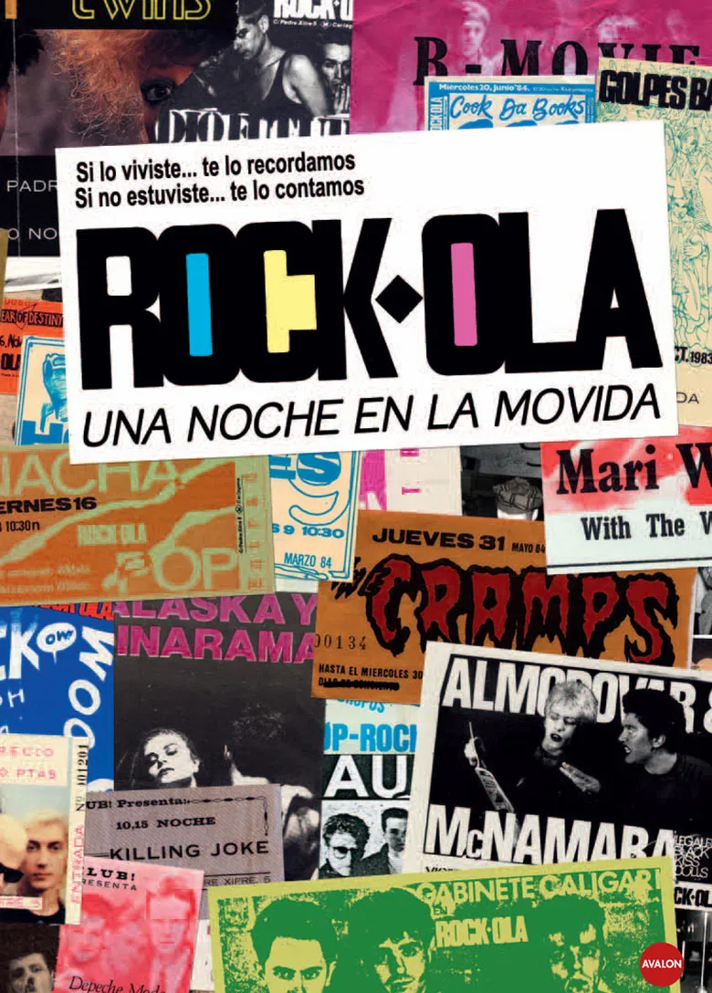 Rock-Ola, una noche en la Movida poster background