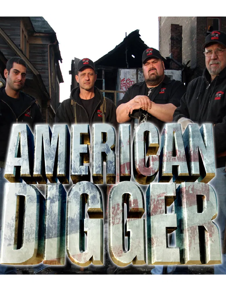 American Digger poster background