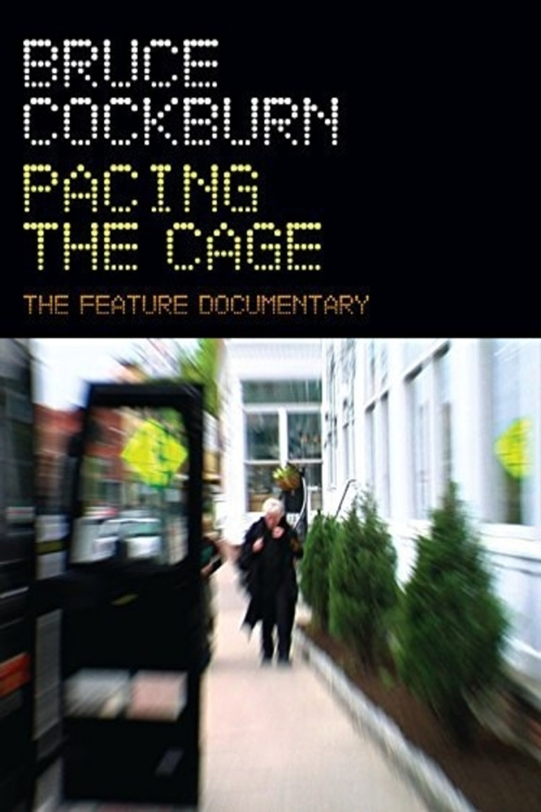 Bruce Cockburn Pacing the Cage poster background